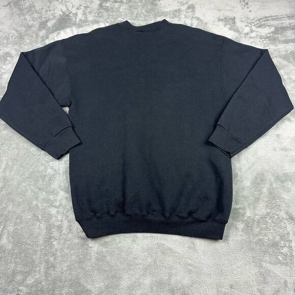 Vintage NASCAR Bill Elliott 1995 McDonalds Black Crewneck Sweatshirt Size XL - Picture 2 of 6